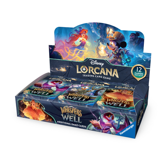 Disney Lorcana TCG - Booster Display Whispers in the Well ENGLISCH