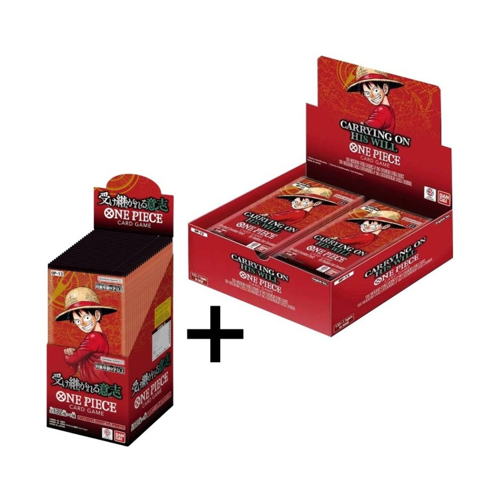One Piece - Booster Display Bundle Carrying on his Will OP-13 JAP + ENG