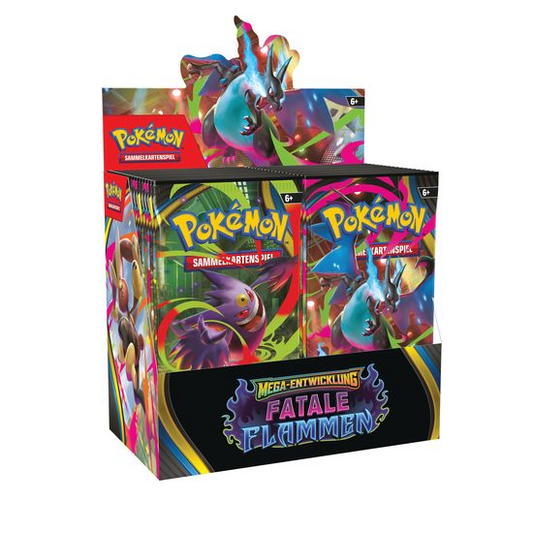 Pokemon - Booster Display Fatale Flammen DEUTSCH