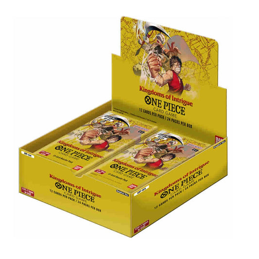 One Piece - Booster Display Kingdoms of Intrigue OP-04