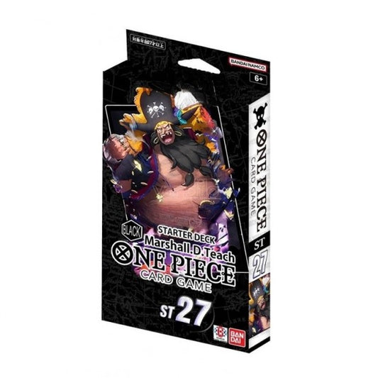 One Piece - BLACK Marshall.D.Teach Starter Deck